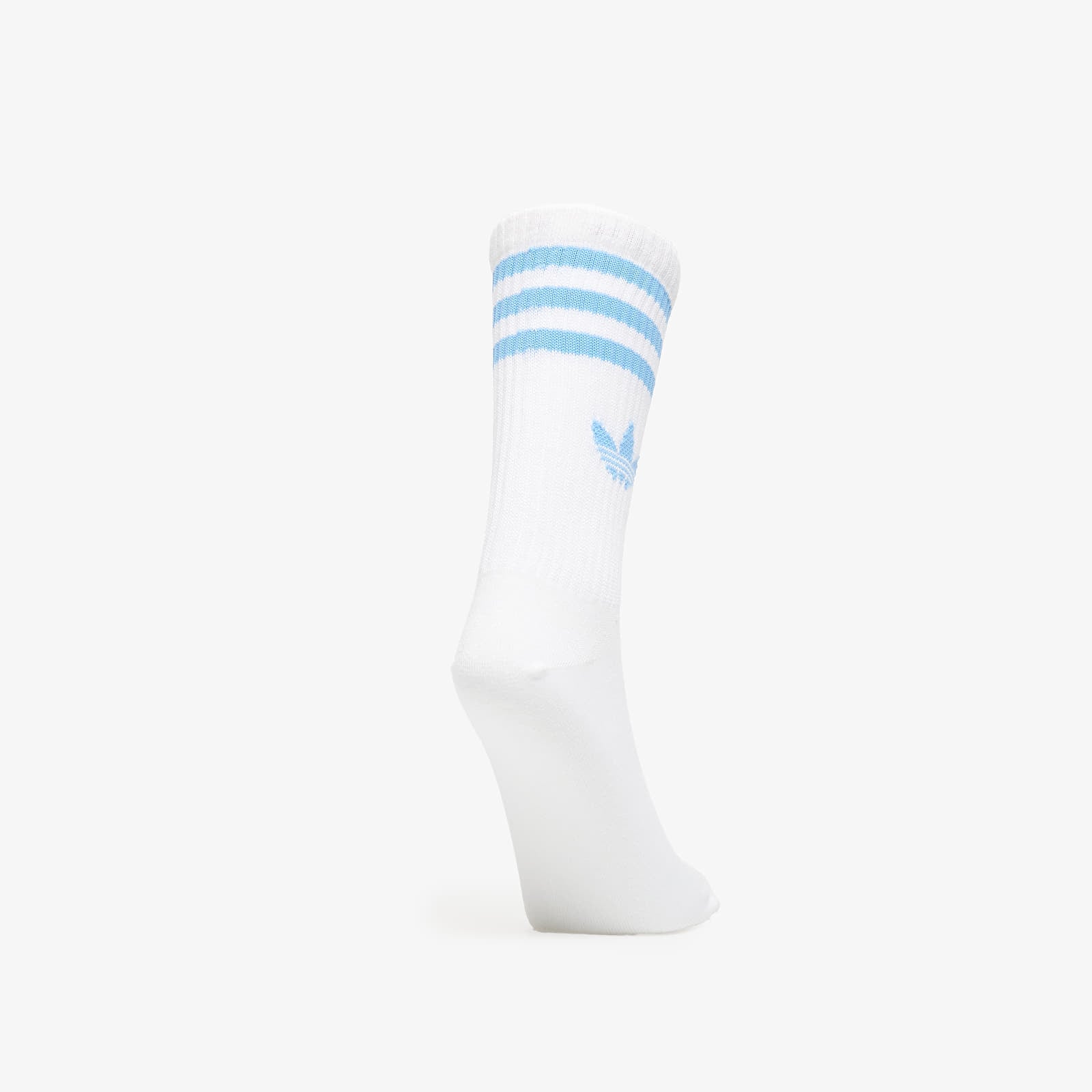 Vīriešu zeķes adidas 3S Crew Socks 3-Pack Creme Blue/ White/ White