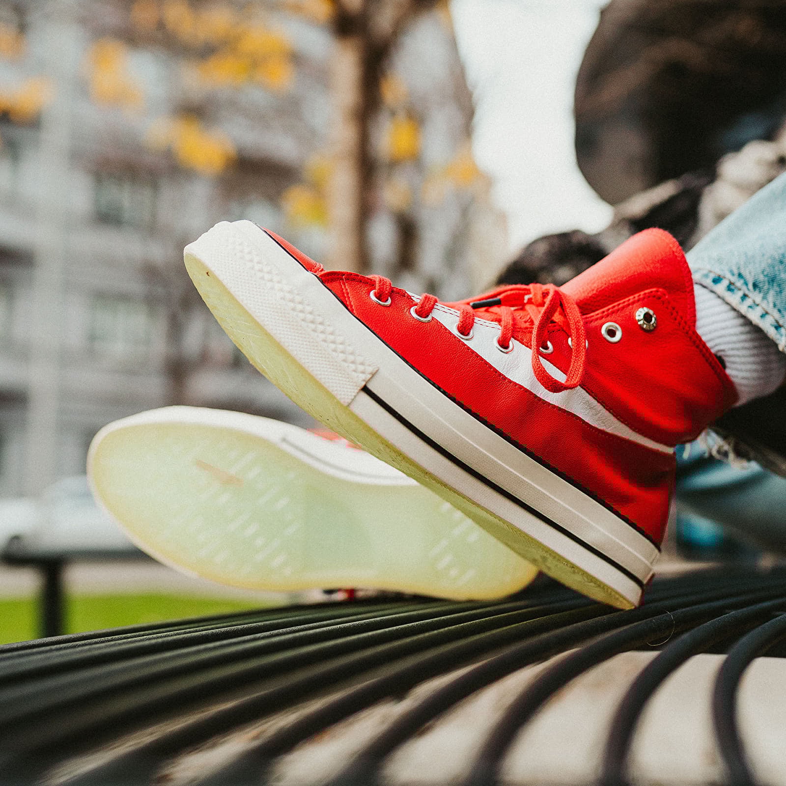 Мужская обувь Converse x Coca-Cola Chuck 70 Racing Red/ Egret/ Black