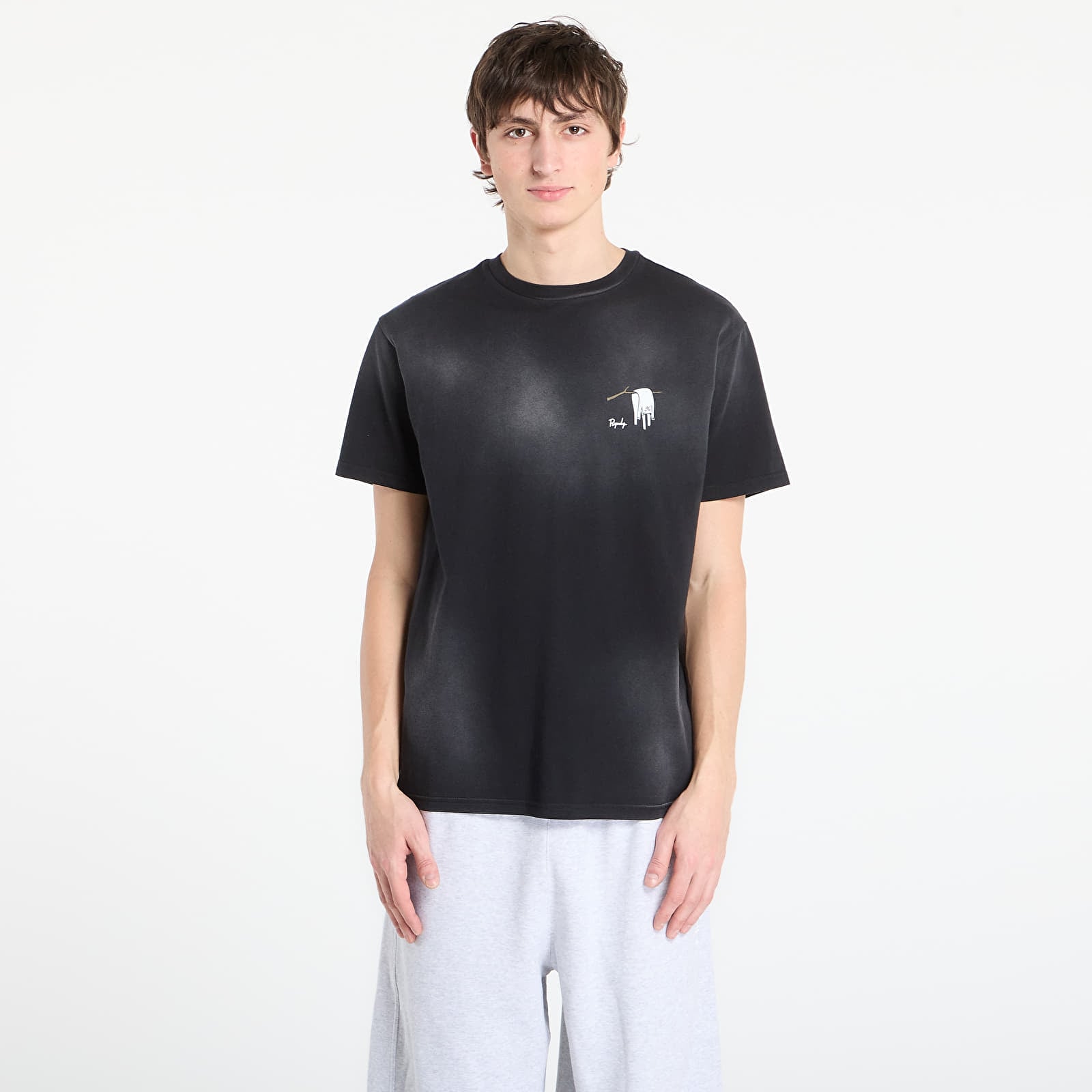 Camisetas RIPNDIP Nermali Tee Black Vintage Wash