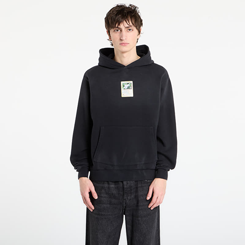 Felpa RIPNDIP Legendary Nerm Hoodie Black Vintage Wash
