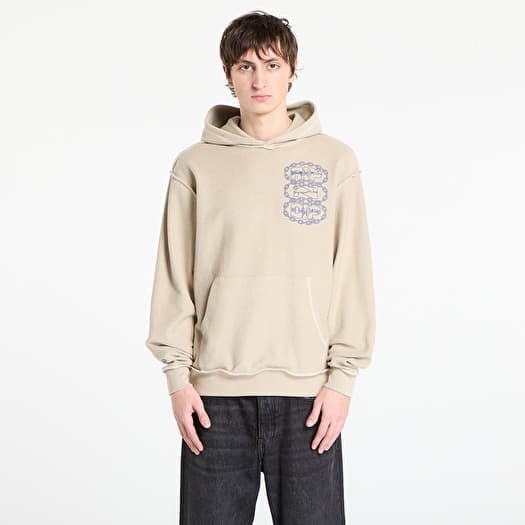 Sweatshirt RIPNDIP Linked Up Reverse Stitched Hoodie Khaki