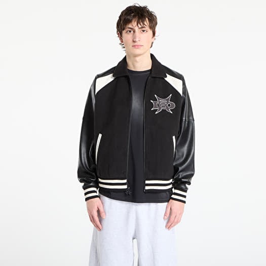 Jakke RIPNDIP Luther Leather Jacket Olive