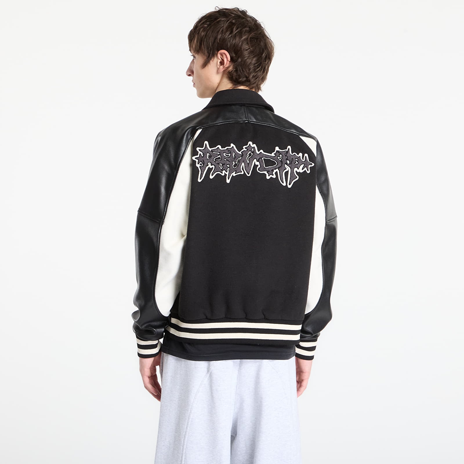 Jakker RIPNDIP Luther Leather Jacket Olive