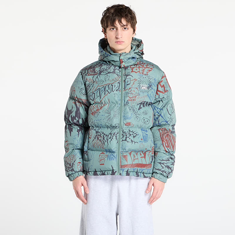 Jacka RIPNDIP Marker Puffer Jacket Black/ Charcoal