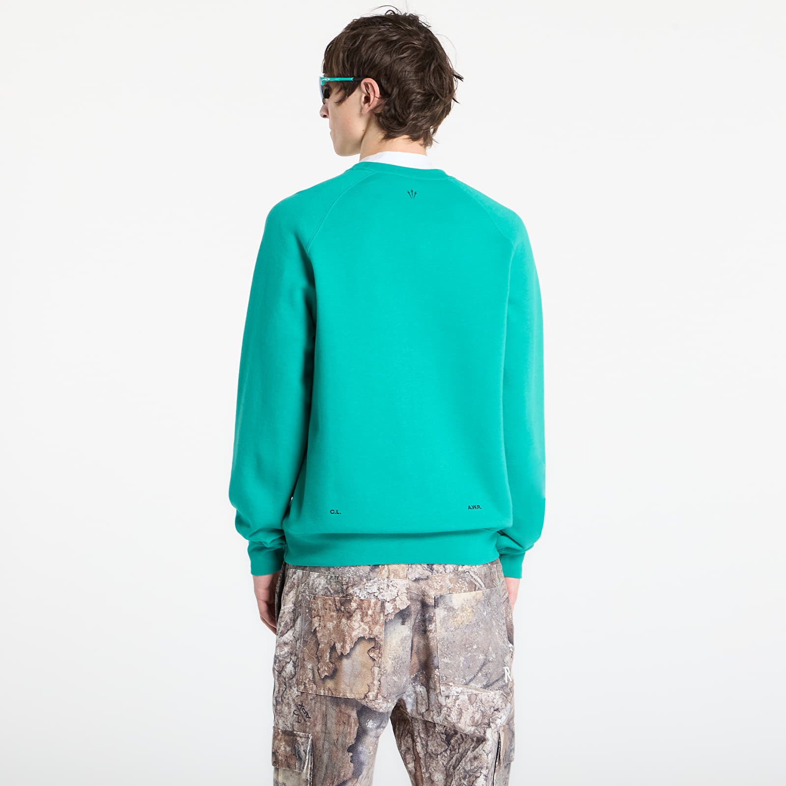 Худі та реглани Nike x NOCTA Men's Fleece CS Crew Neptune Green/ Black