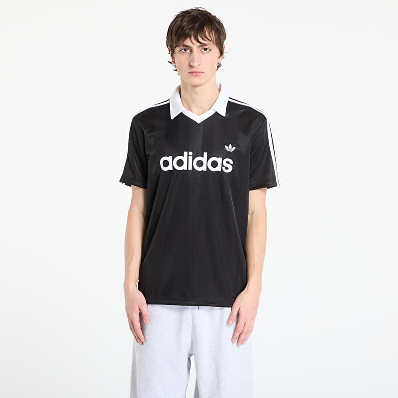 Jersey adidas Archive Collar Engineered Jersey Black