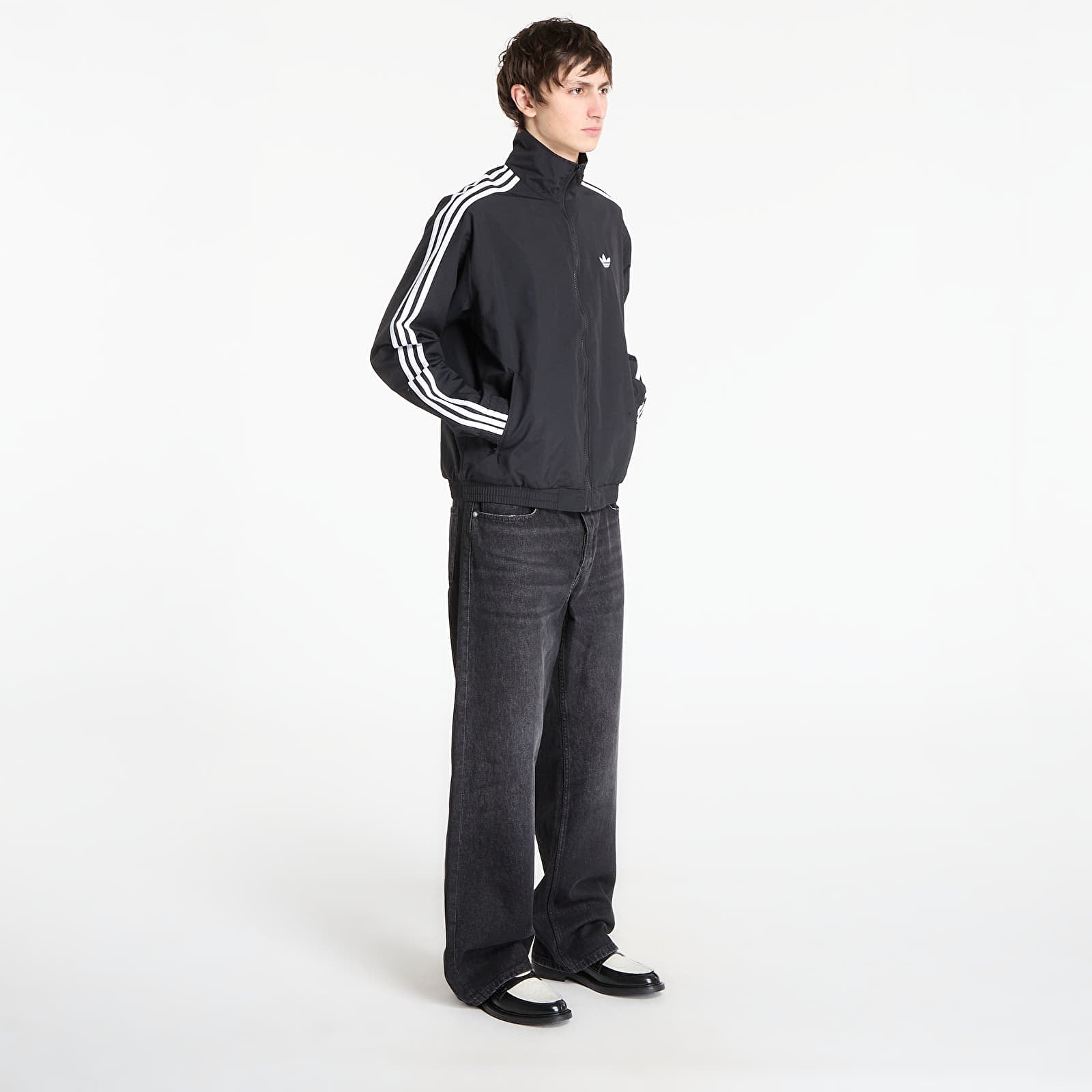 Hoodies and sweatshirts  adidas Firebird Wvn Tt Black