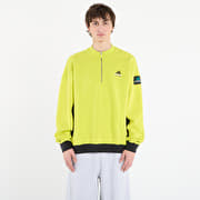 adidas Equipment Blocked Half-Zip Acid Yellow