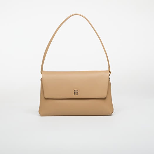 Handväska Tommy Hilfiger Th Modern Ess Shoulder Bag Safari Canvas