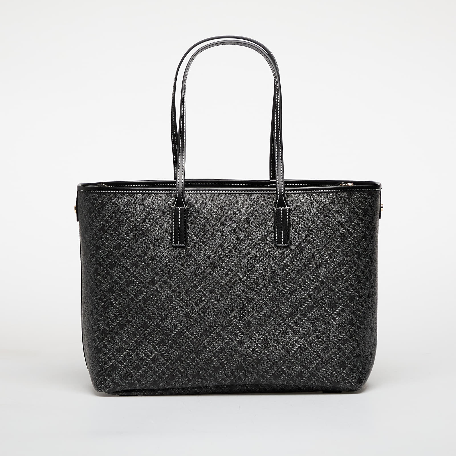 Moške torbe za na ramo Tommy Hilfiger Th Monoplay Leather Tote Black