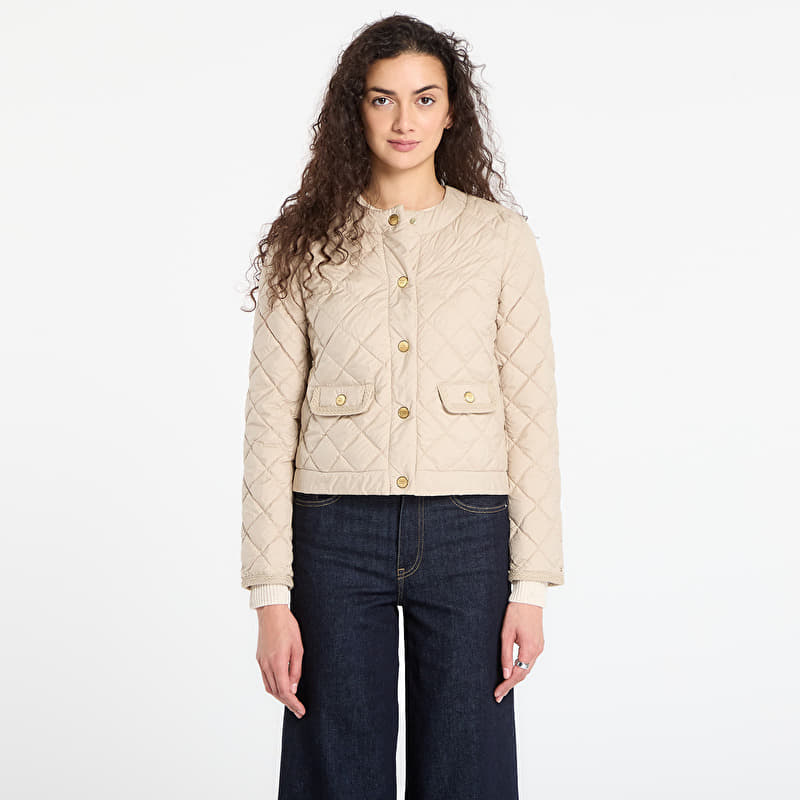 Tommy Hilfiger G/Button Quilted Reg Lady Jacket Silt