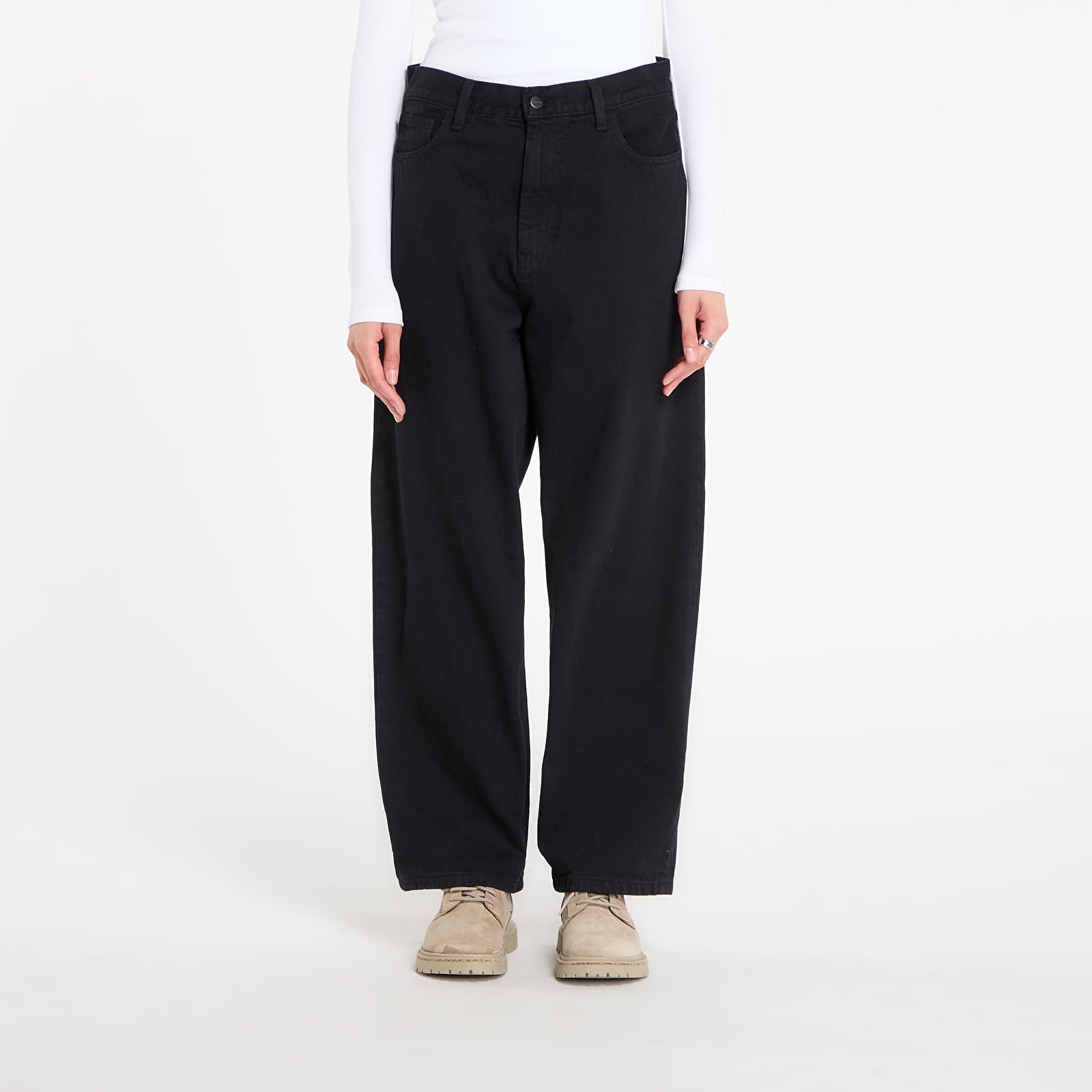 Hosen für Frauen Carhartt WIP W' Brandon Pant Blue Midnight Wash
