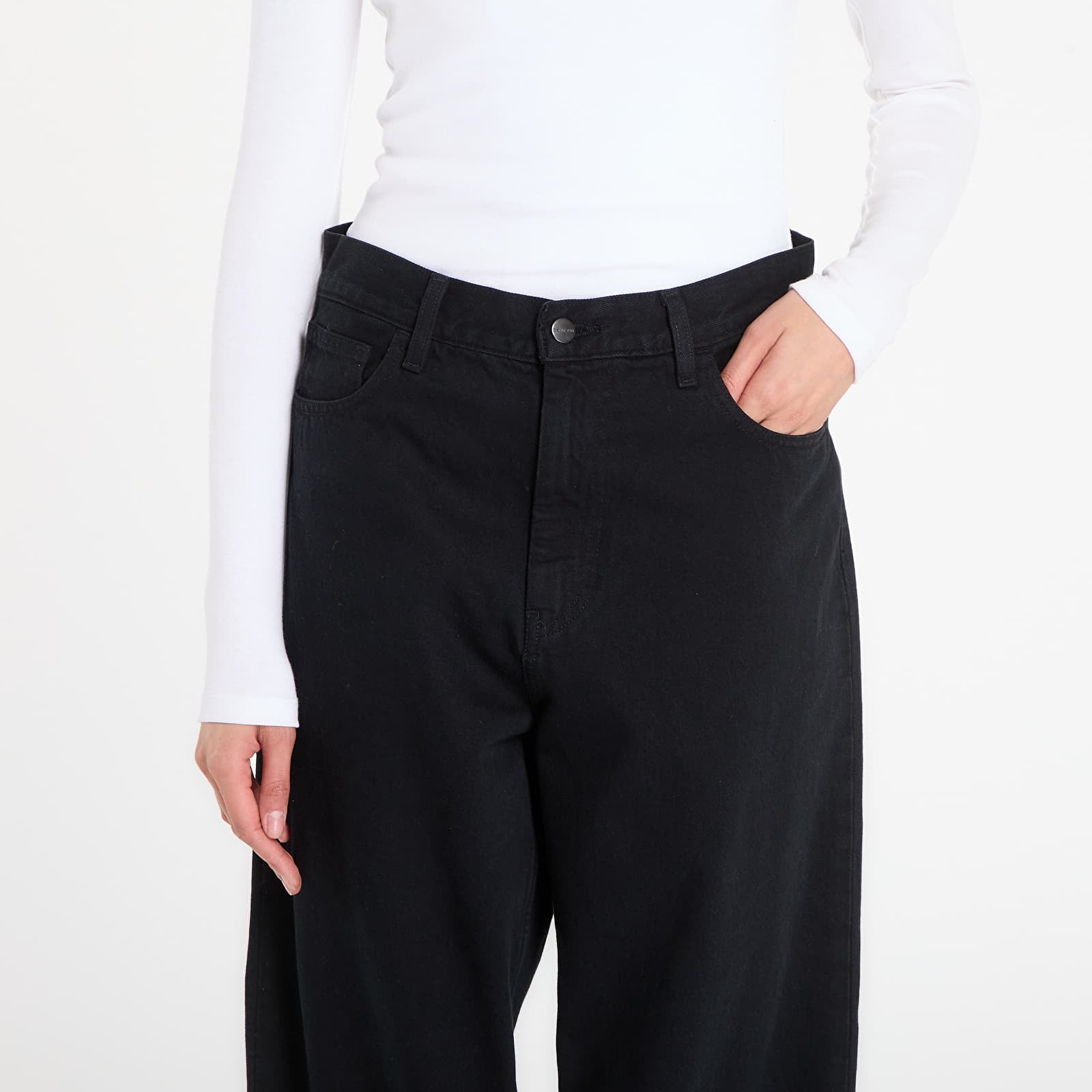 Hosen für Frauen Carhartt WIP W' Brandon Pant Blue Midnight Wash