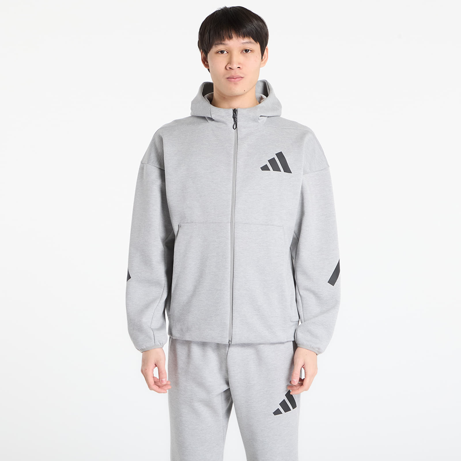 Суитшърт adidas M Z.N.E. Fz Medium Grey Heather S