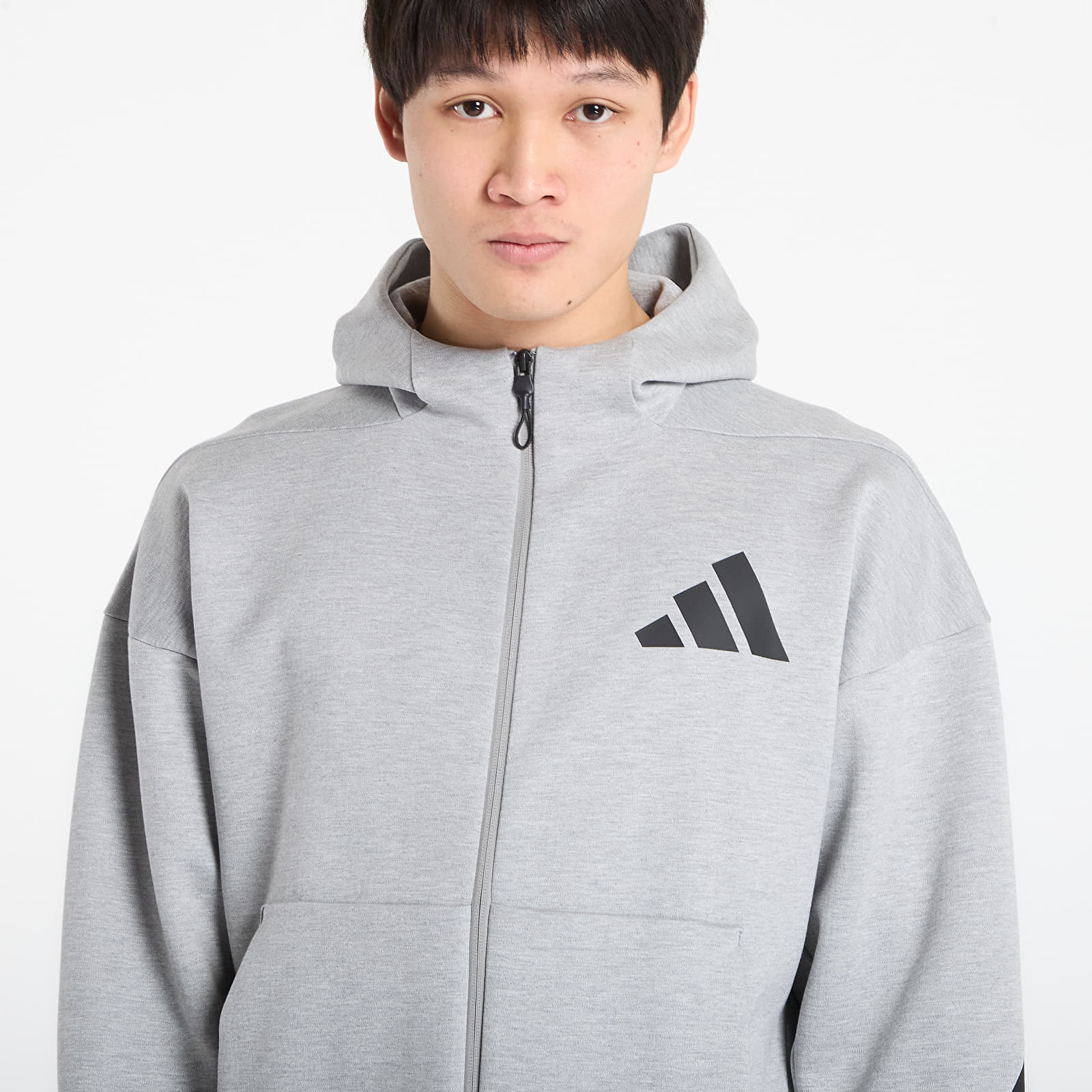 Φούτερ adidas M Z.N.E. Fz Medium Grey Heather