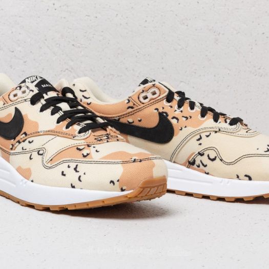 Nike air max 1 premium beach black praline top