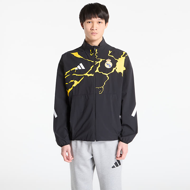 Sweatshirt adidas Real Madrid Avengers Z.N.E. Anthem Jacket Black