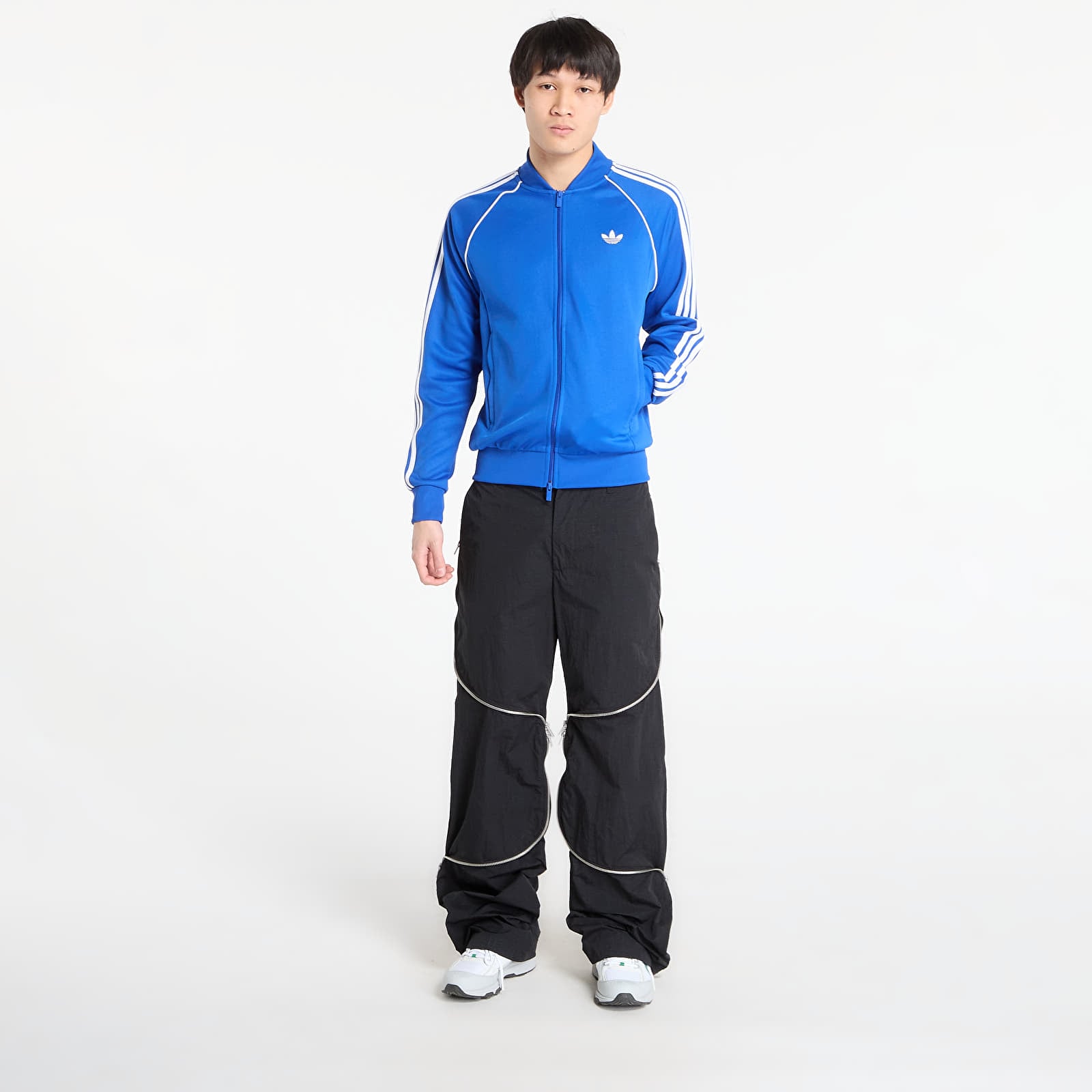 Kapuutsikud ja kampsunid adidas Sst Tt Blue/ White