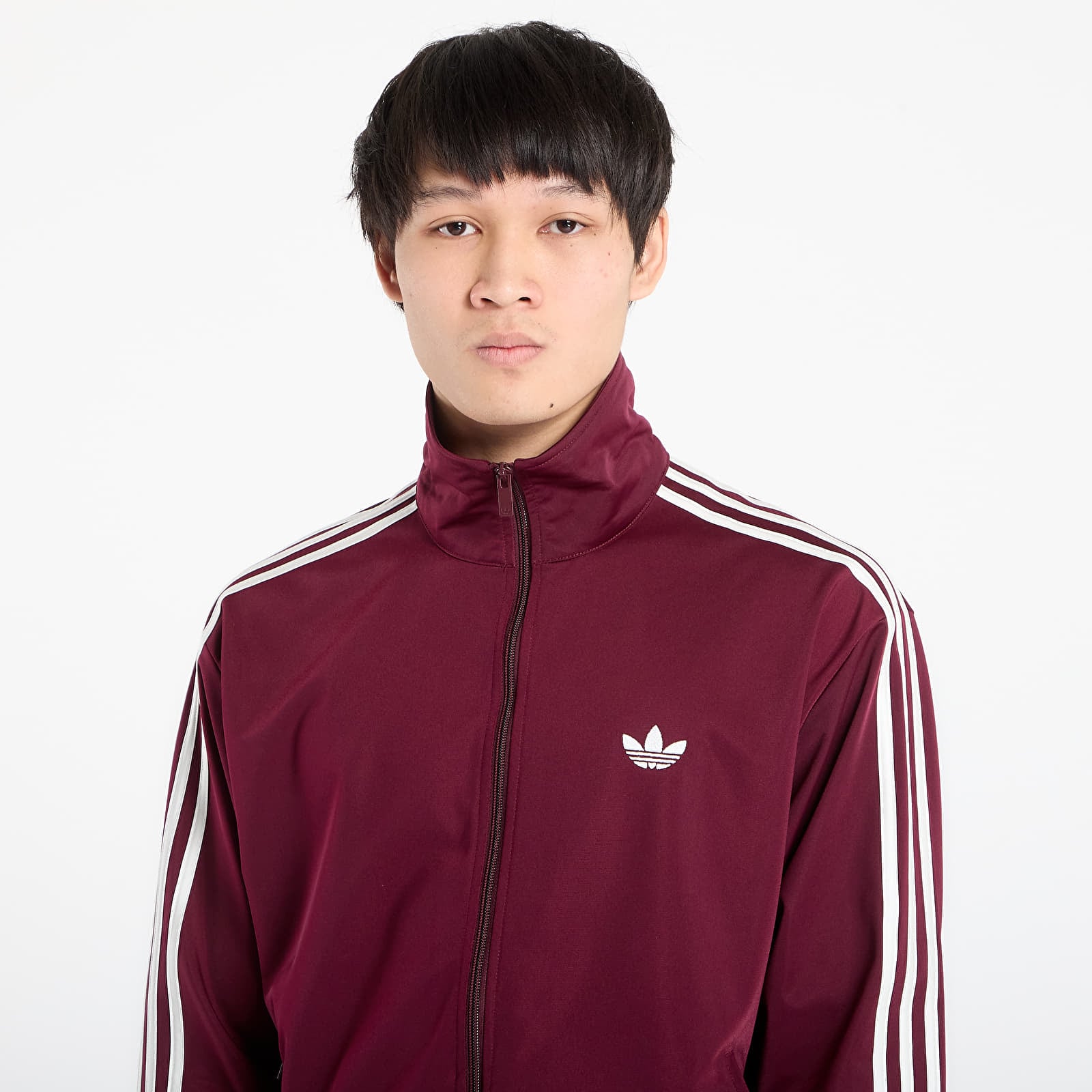 Регланы и толстовки adidas Firebird Tt Maroon/ Off White