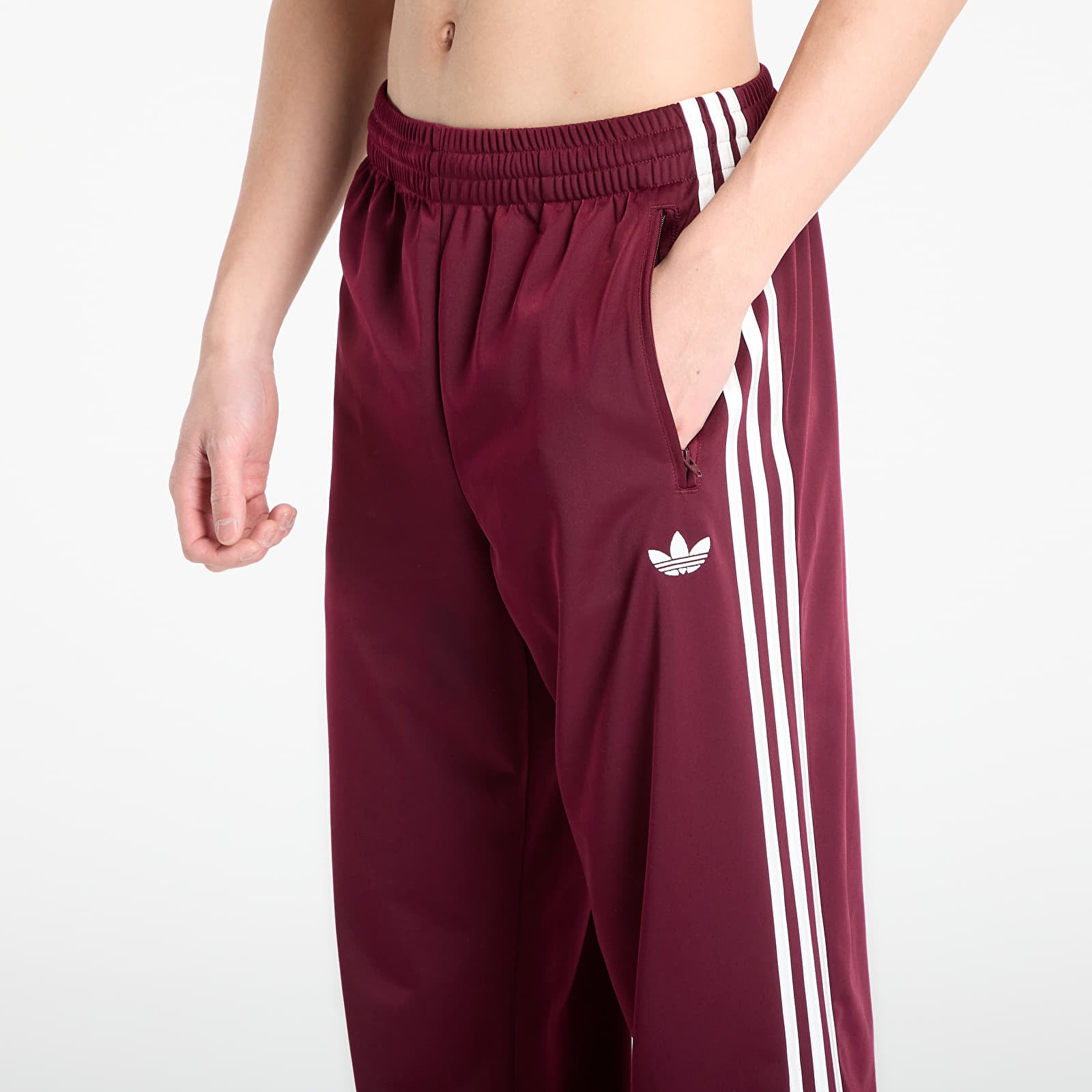 Pantaloni adidas Firebird Track Pants Maroon/ Off White