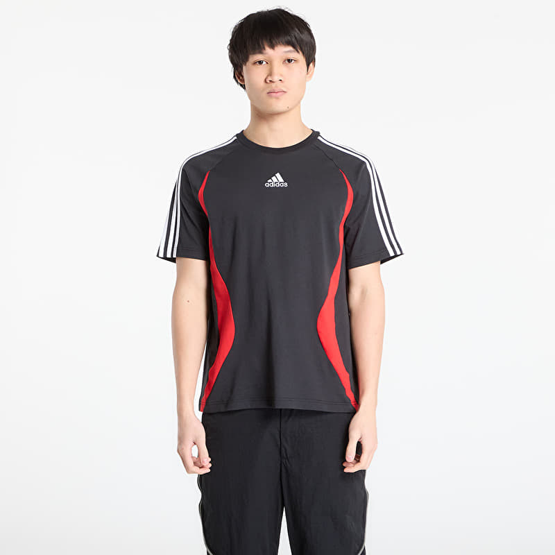 T-shirt adidas Adicolor Teamgeist Cotton T-Shirt Black/ Better Scarlet