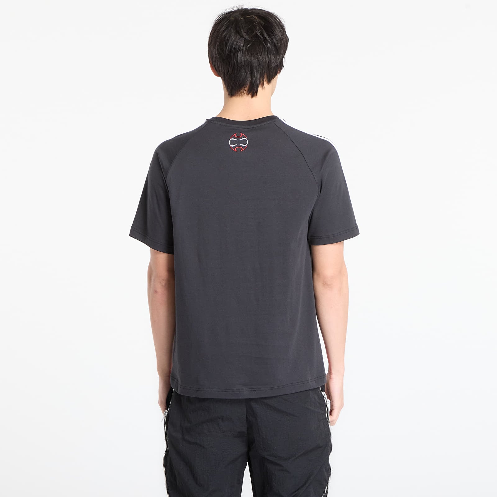 Magliette adidas Teamgeist Tee Black/ Better Scarlet