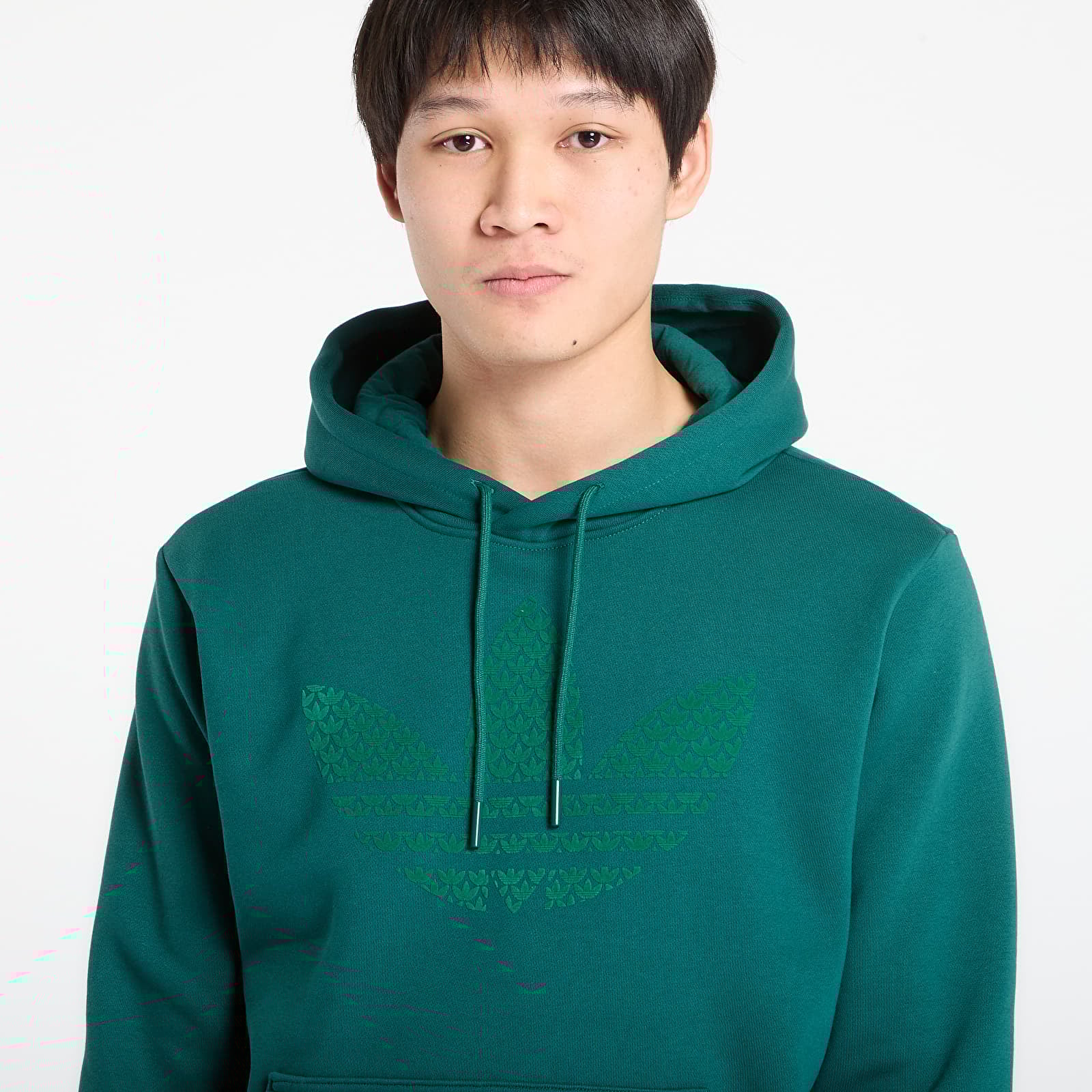 Hoodies e sweatshirts adidas Monogram Hoodie Collegiate Green