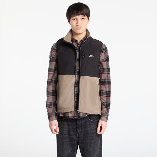 Liivi Horsefeathers Duval Fleece Vest Taupe