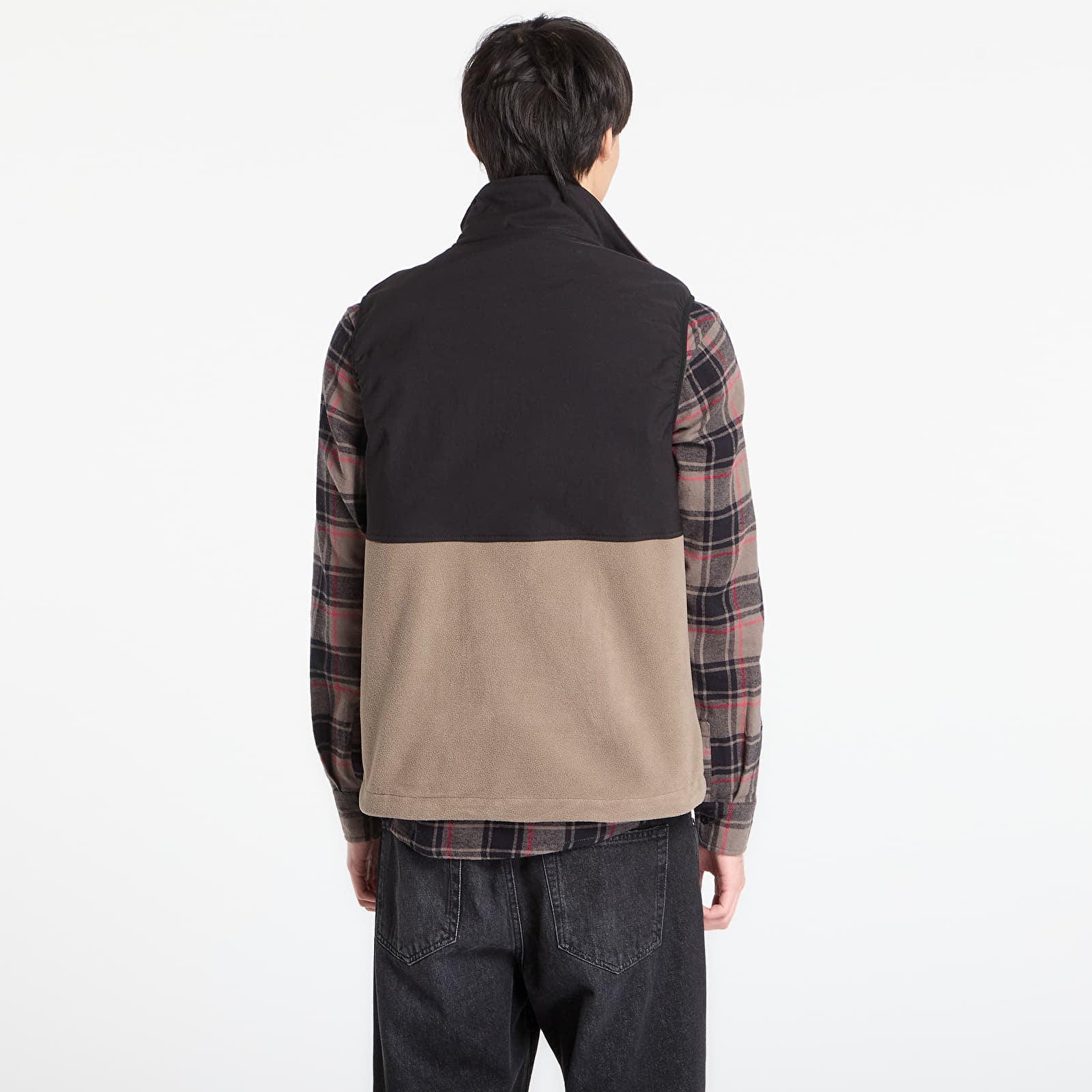 Moški jopiči Horsefeathers Duval Fleece Vest Taupe