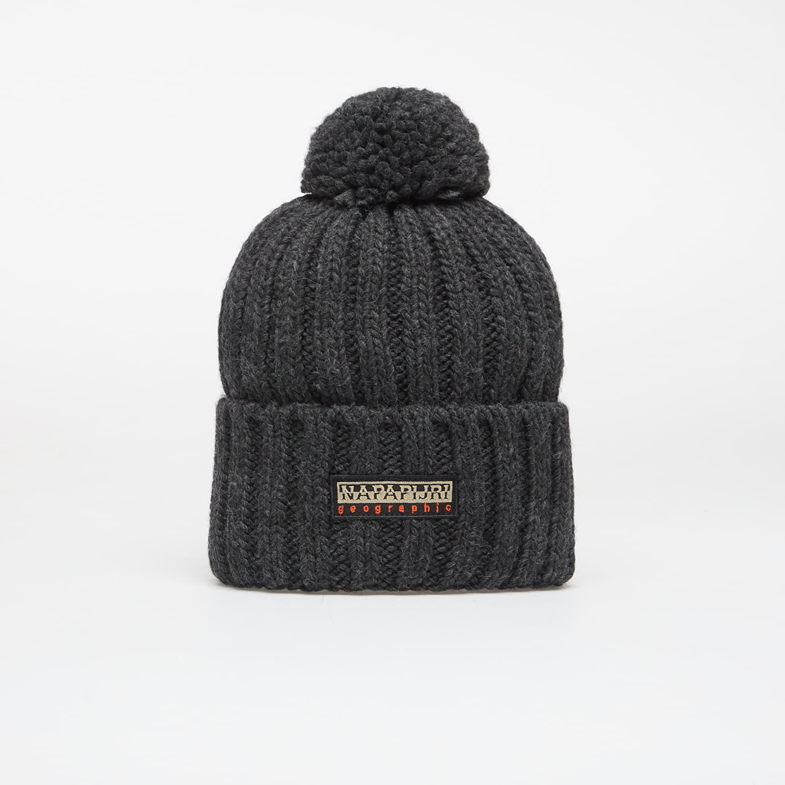 Hats Napapijri Fea 2 Beanie Dark Grey Melange