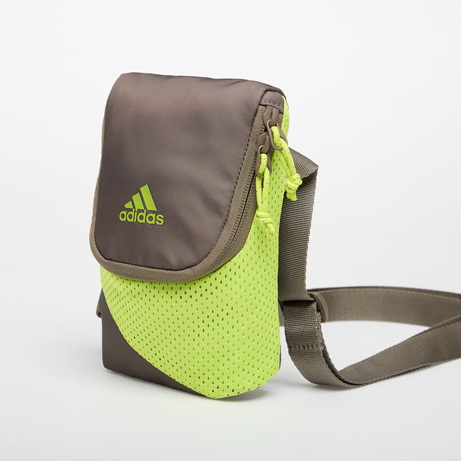 Muške torbe preko ramena adidas Teamgeist Small Item Bag Blabro/ Semi Solar Yellow