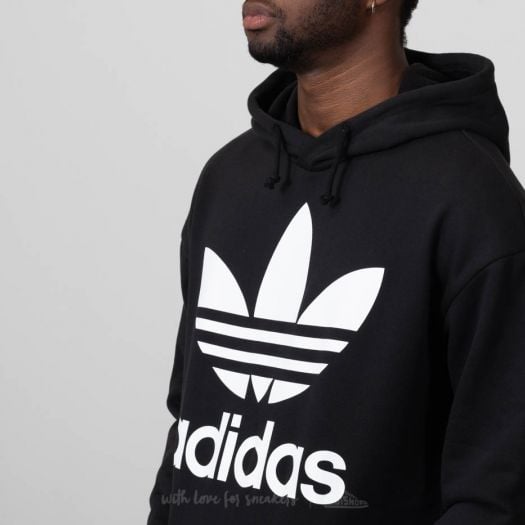 Adidas originals trefoil hot sale oversized hoodie