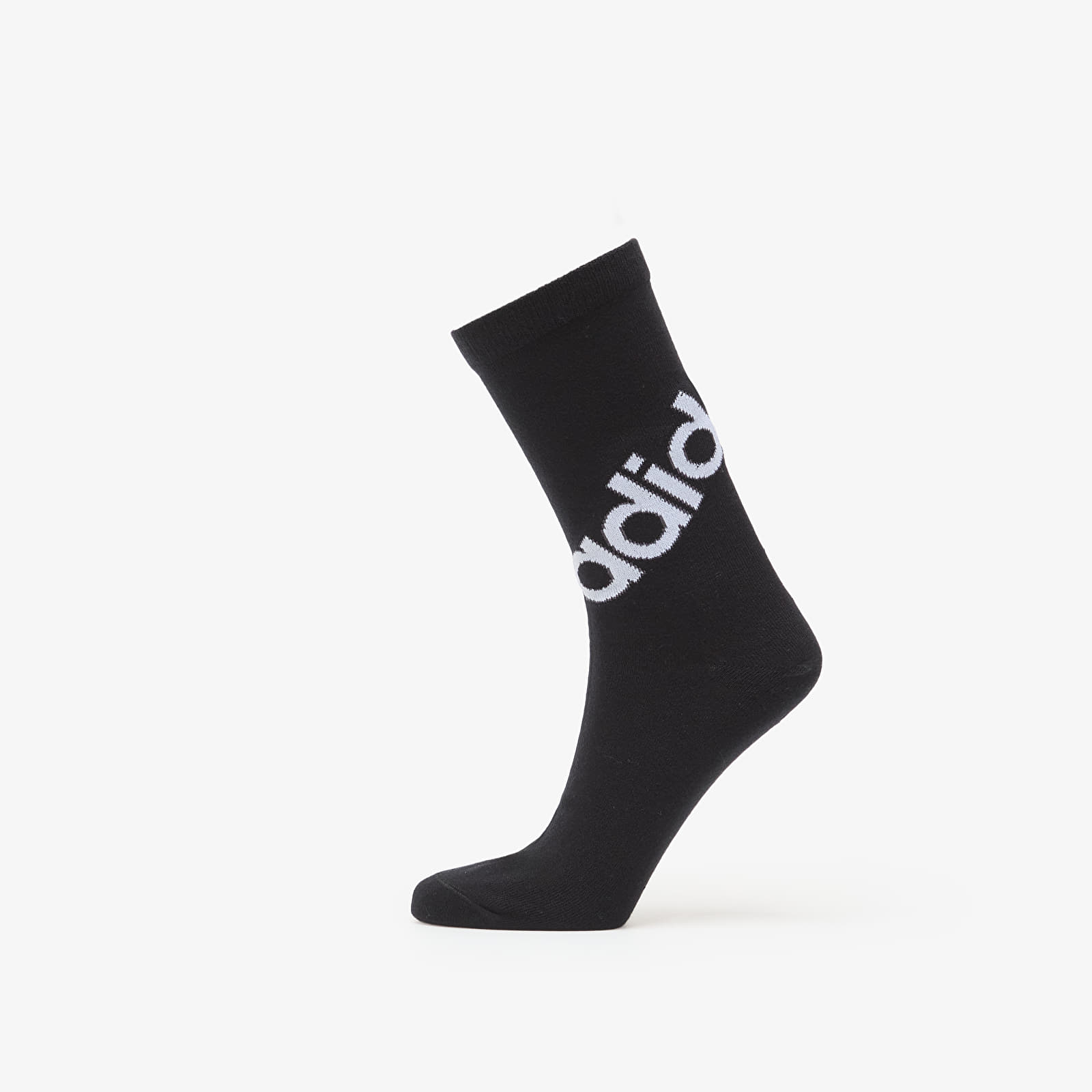 Herresokker adidas Linear Crew Sock 2P Black/ White