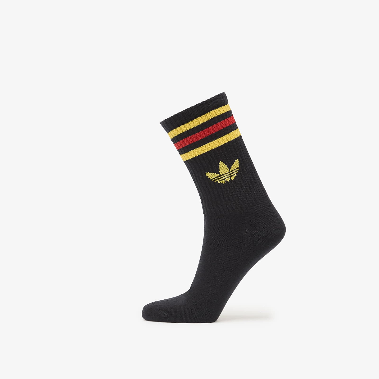 Men's socks adidas 3S Crew Sock 3P White/ Better Scarlet/ Black