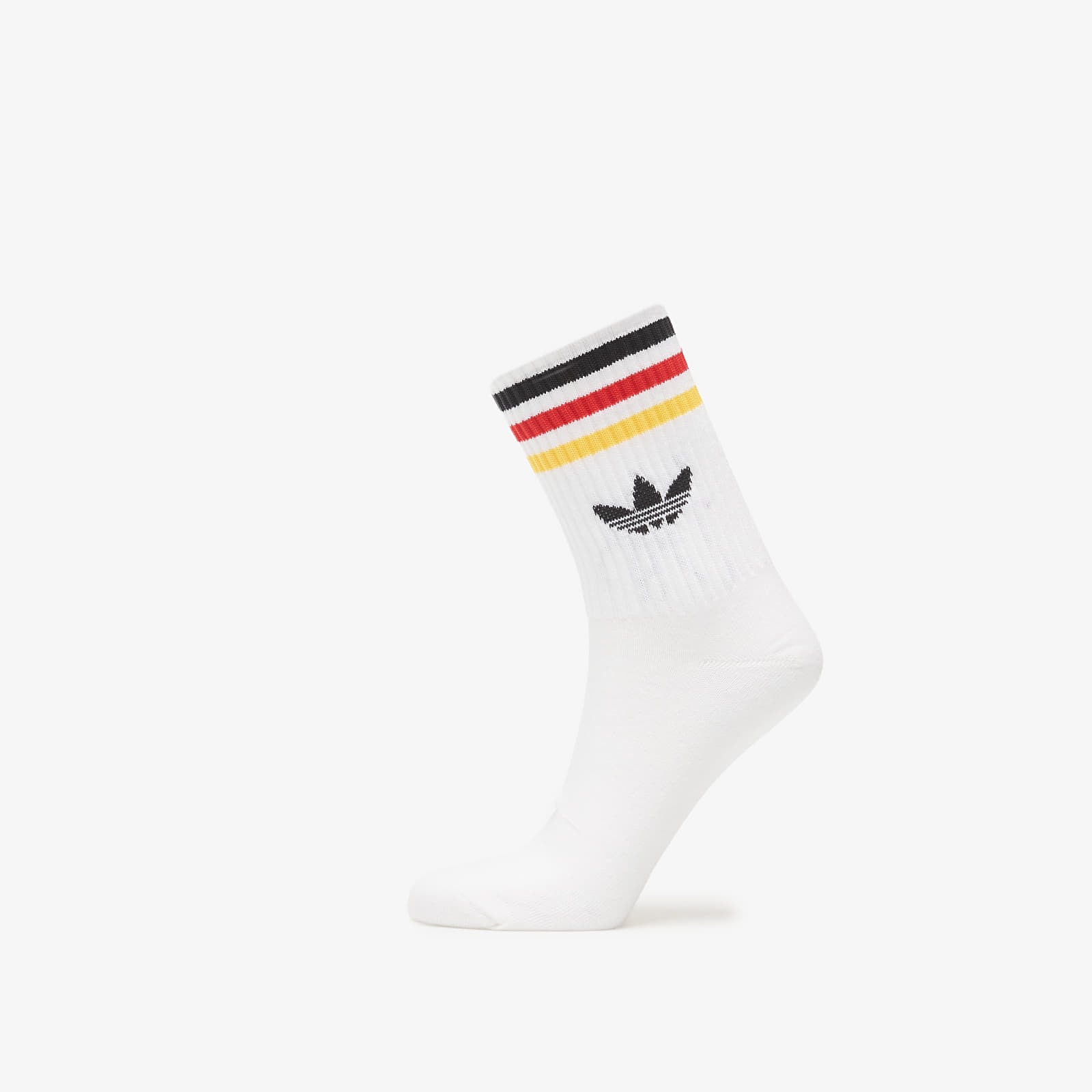 Men's socks adidas 3S Crew Sock 3P White/ Better Scarlet/ Black
