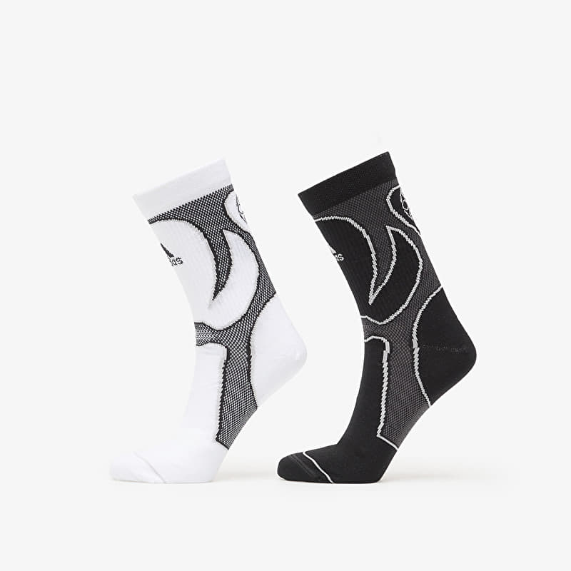 Nogavice adidas Teamgeist Crew Socks 2 Pairs Black