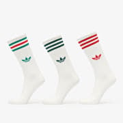adidas 3S High Crew Sock 3P Off White/ Off White/ Off White