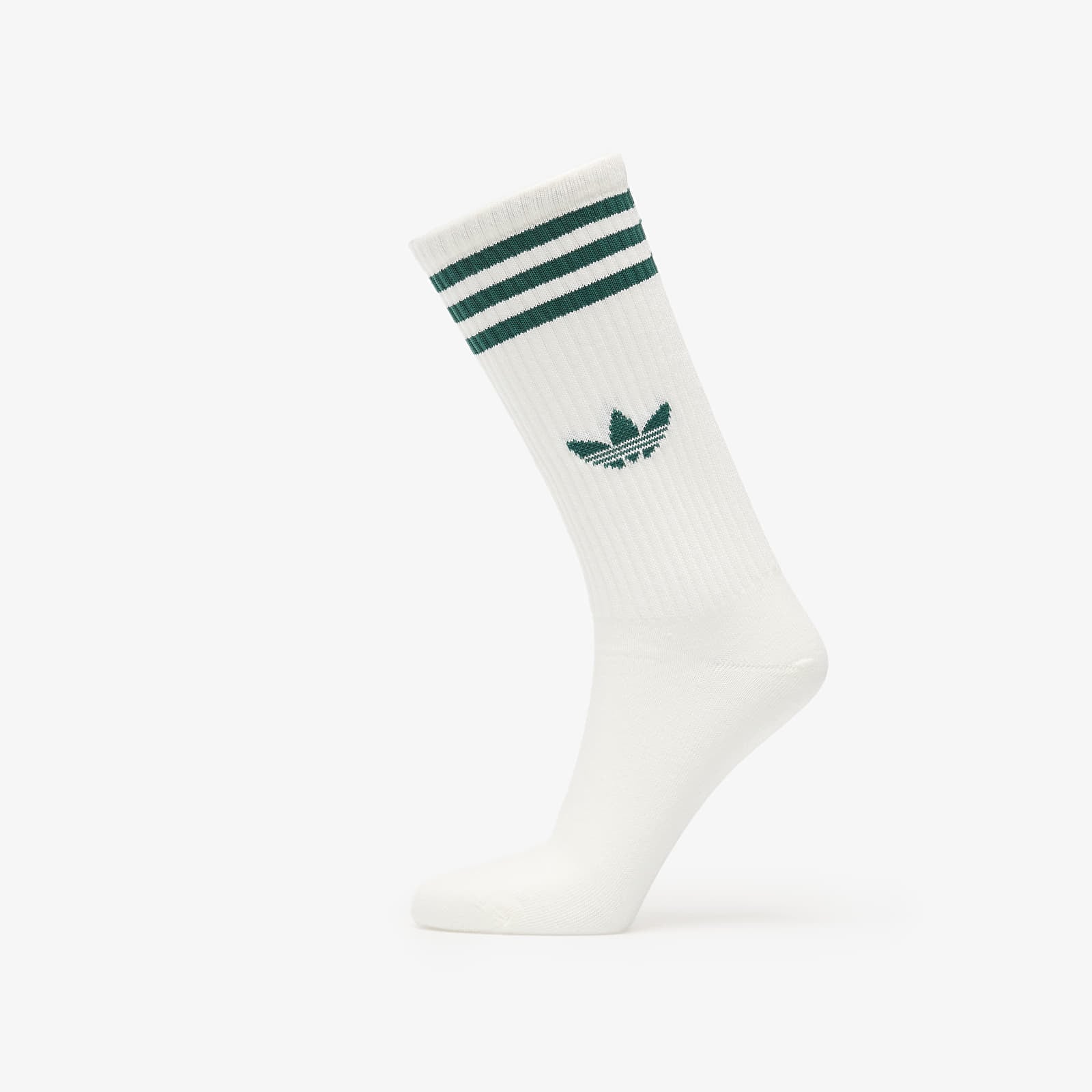 Sokker til mænd adidas 3S High Crew Sock 3P Off White/ Off White/ Off White