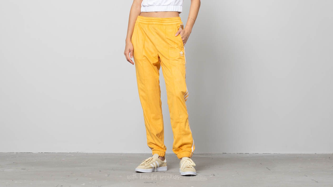 Calças adidas Regular Cuffed Trackpants Chalk Orange