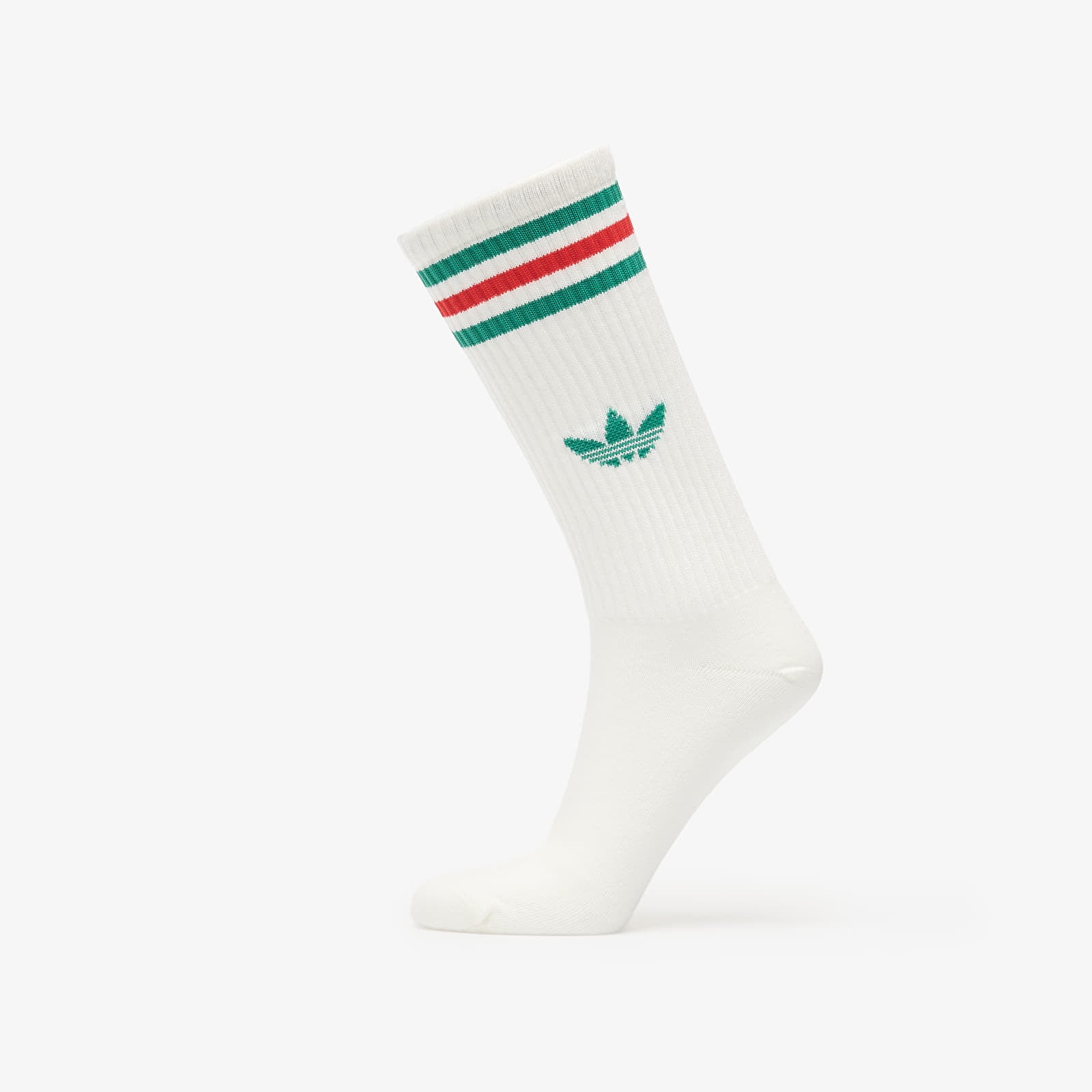 Sokker til mænd adidas 3S High Crew Sock 3P Off White/ Off White/ Off White