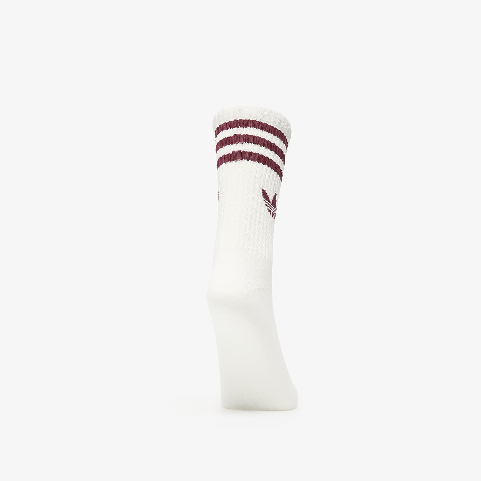 Ανδρικές κάλτσες adidas 3S Crew Sock 3P Off White/ Auco/ Off White
