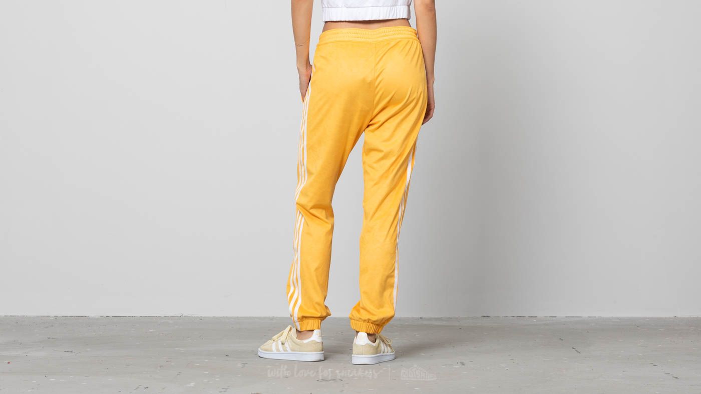 Calças adidas Regular Cuffed Trackpants Chalk Orange