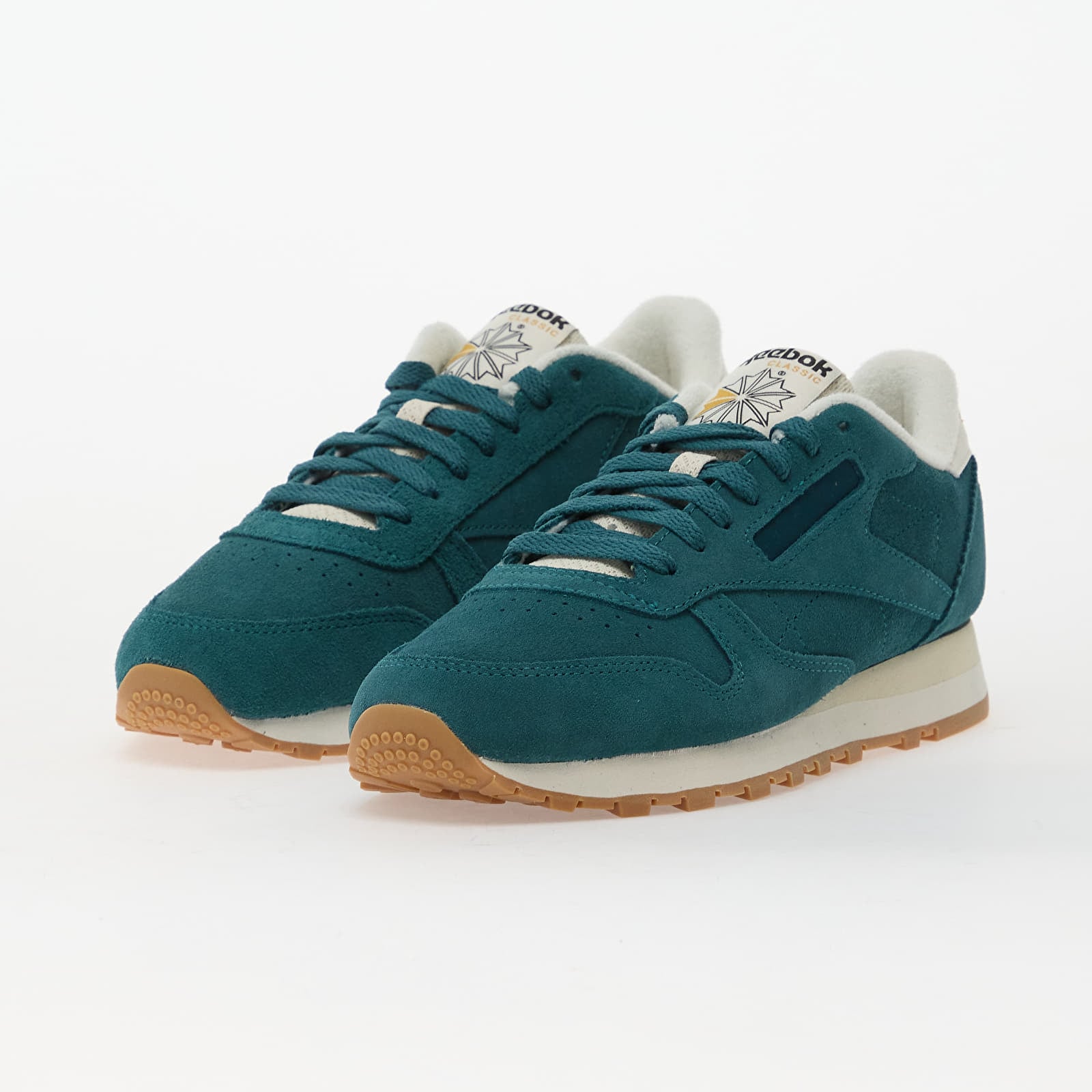 Scarpe uomo Reebok Classic Leather Retro Teal/ Retro Teal/ Chalk