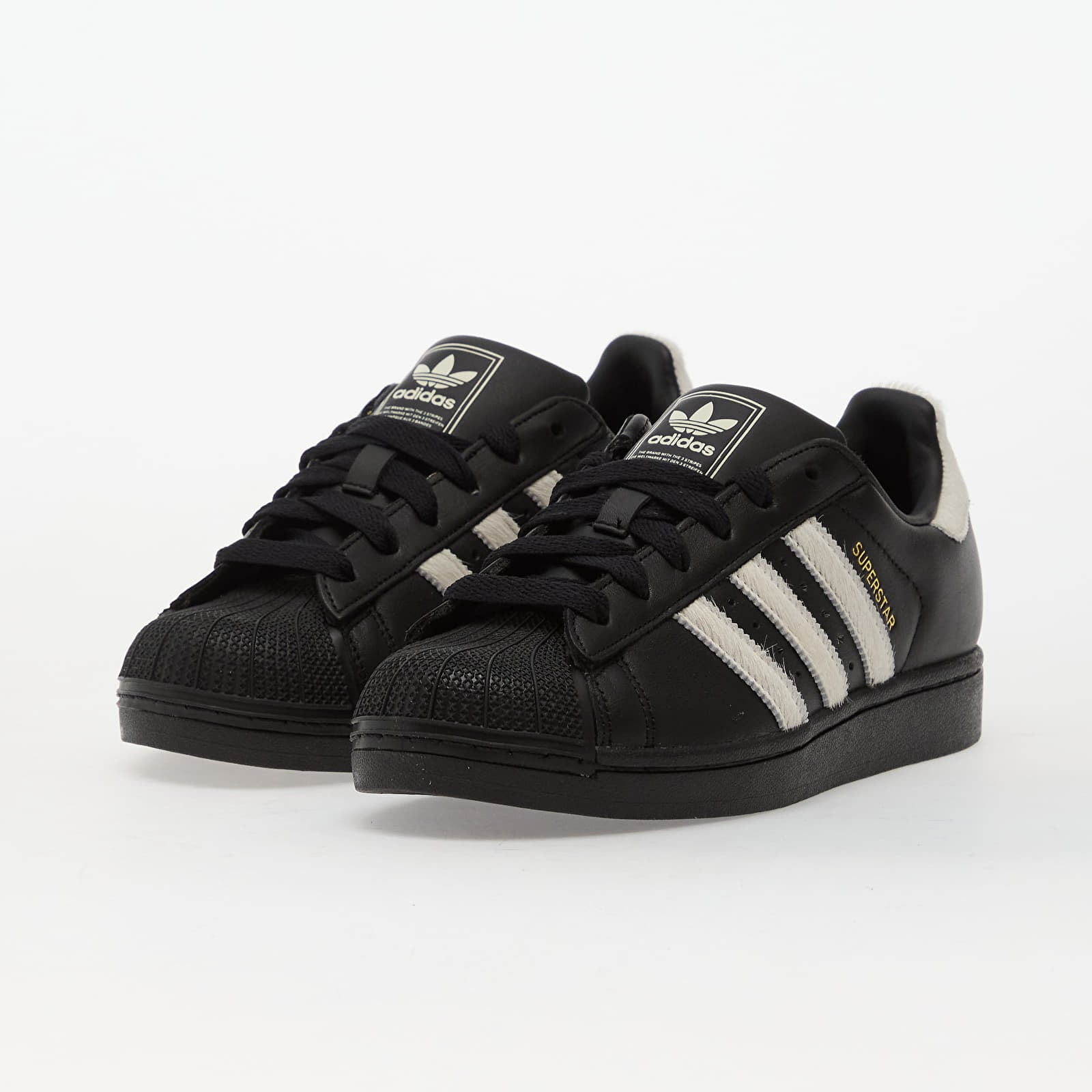 Scarpe donna adidas Superstar II W Core Black/ Off White/ Gold Metallic