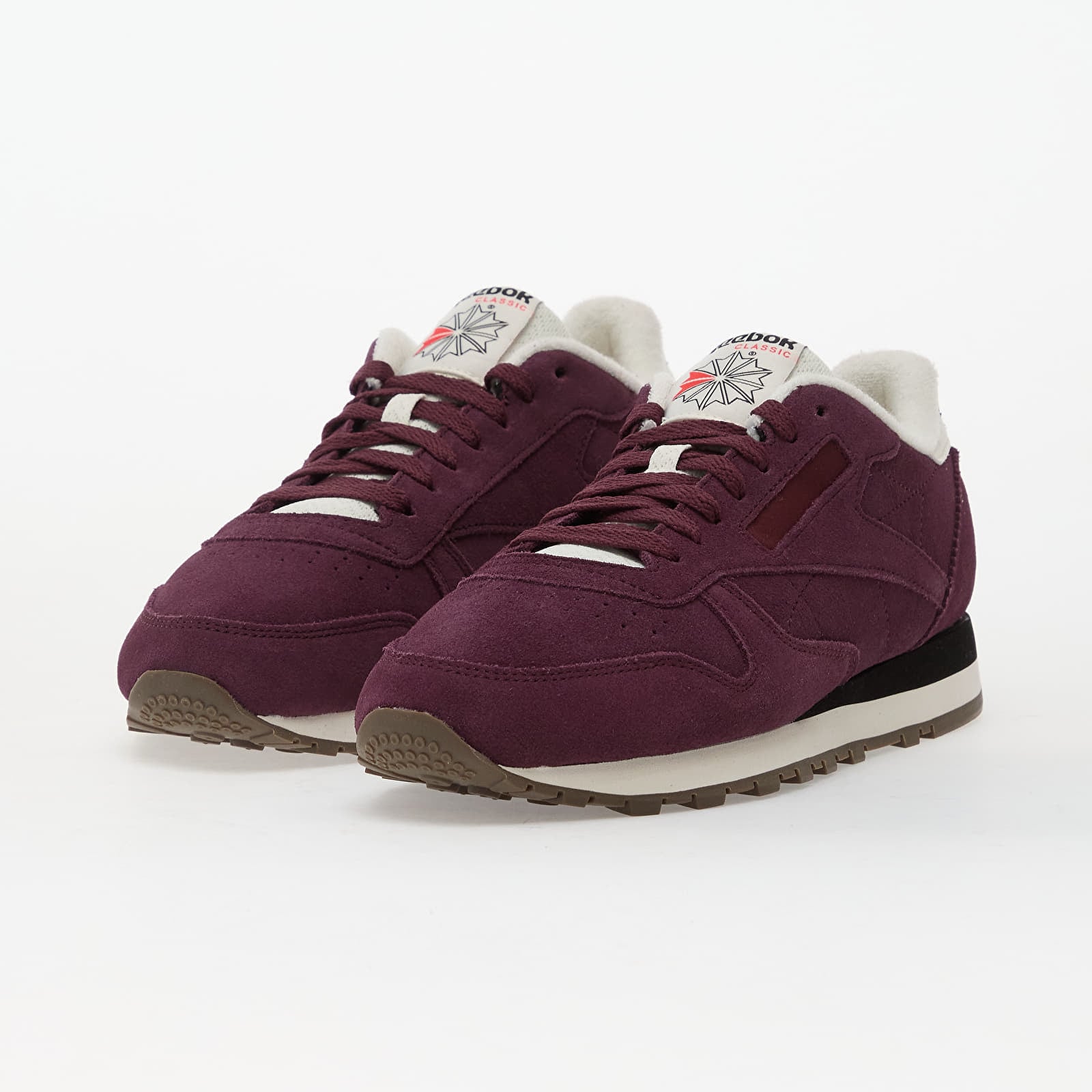 Moški čevlji Reebok Classic Leather Black Cherry/ Chalk/ Black