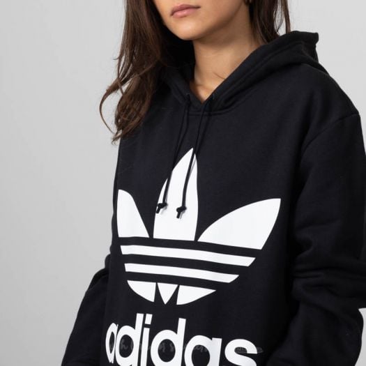 Adidas originals hotsell boyfriend trefoil hoodie