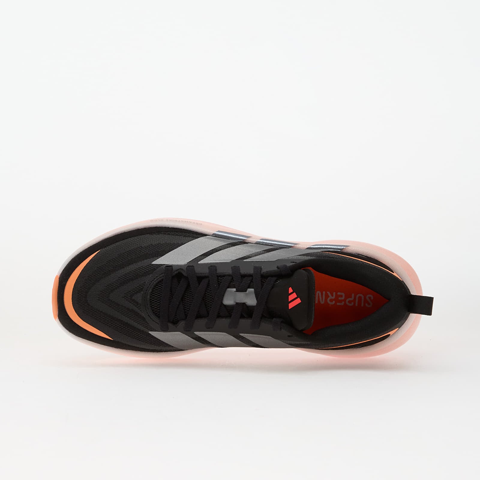 Scarpe uomo adidas Supernova Glide M Running Core Black/ Iron Met./ Lucid Orange