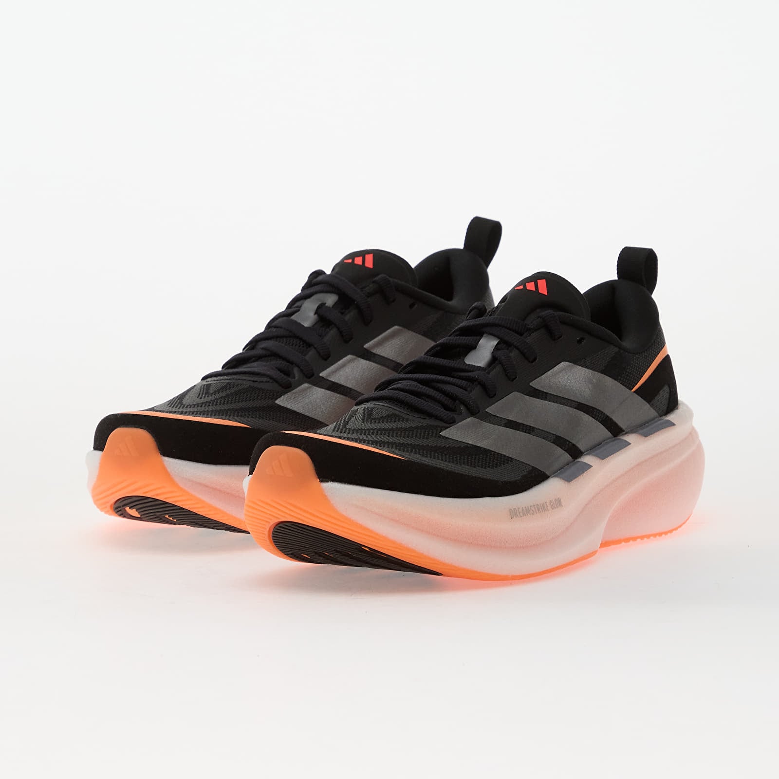 Scarpe uomo adidas Supernova Glide M Running Core Black/ Iron Met./ Lucid Orange