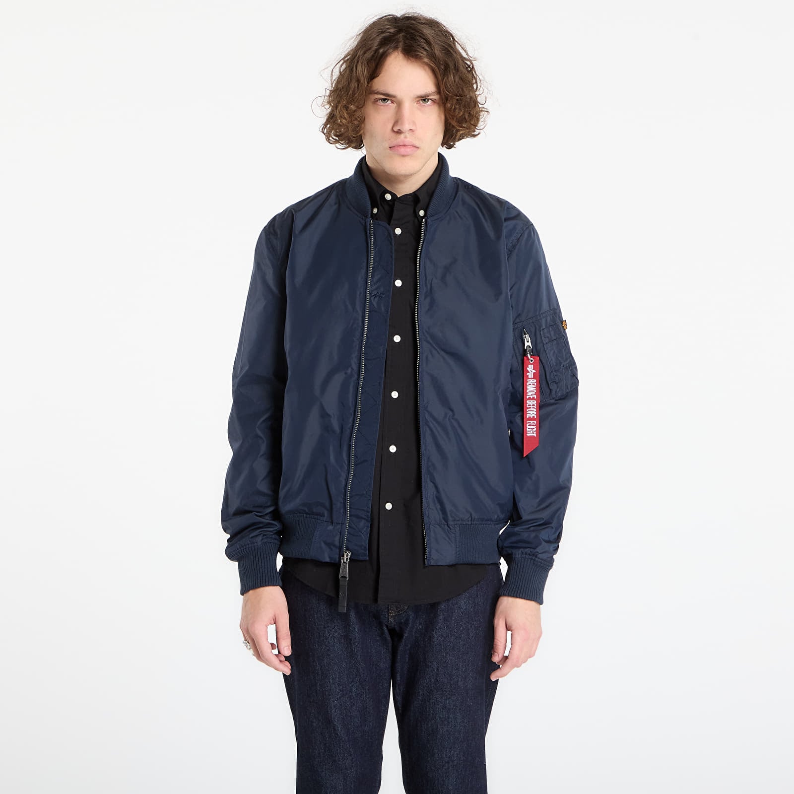 Jackor Alpha Industries MA-1 TT Blue