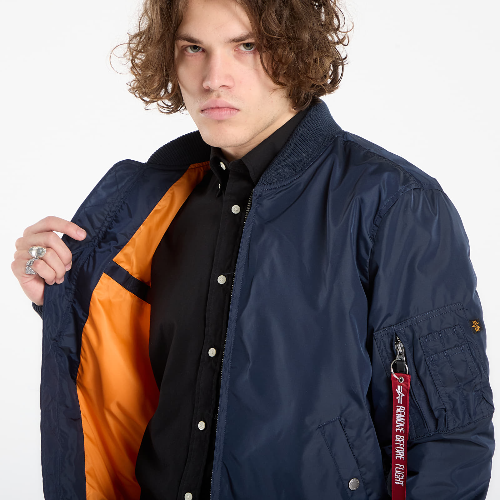 Jackor Alpha Industries MA-1 TT Blue